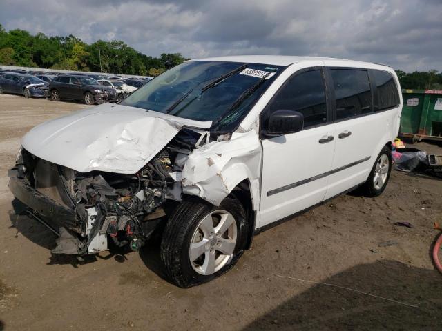 2C4RDGBG5ER308566 - 2014 DODGE GRAND CARA SE WHITE photo 1