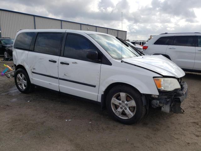 2C4RDGBG5ER308566 - 2014 DODGE GRAND CARA SE WHITE photo 4