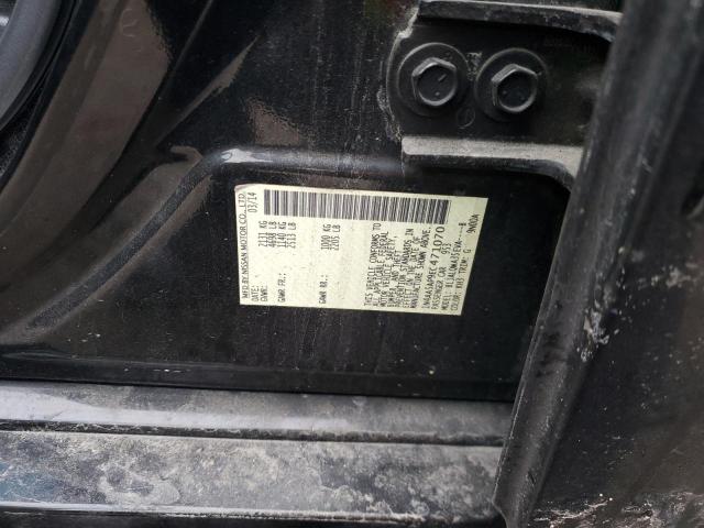 1N4AA5AP9EC471070 - 2014 NISSAN MAXIMA S BLACK photo 12