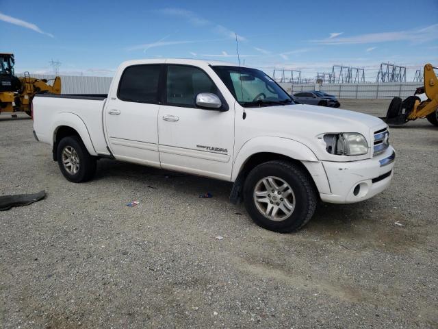 5TBET34115S476921 - 2005 TOYOTA TUNDRA DOUBLE CAB SR5 WHITE photo 4