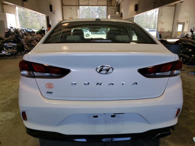 5NPE24AF2JH604101 - 2018 HYUNDAI SONATA SE WHITE photo 6