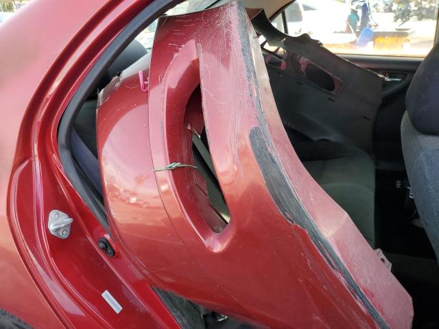 1NXBR32E56Z732095 - 2006 TOYOTA COROLLA CE RED photo 12