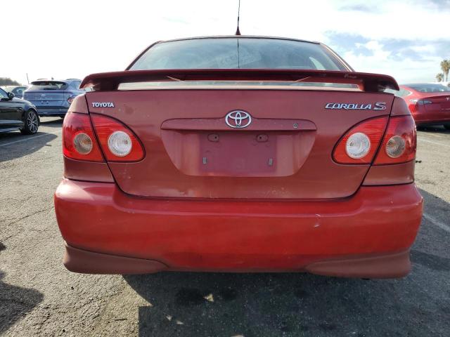 1NXBR32E56Z732095 - 2006 TOYOTA COROLLA CE RED photo 6