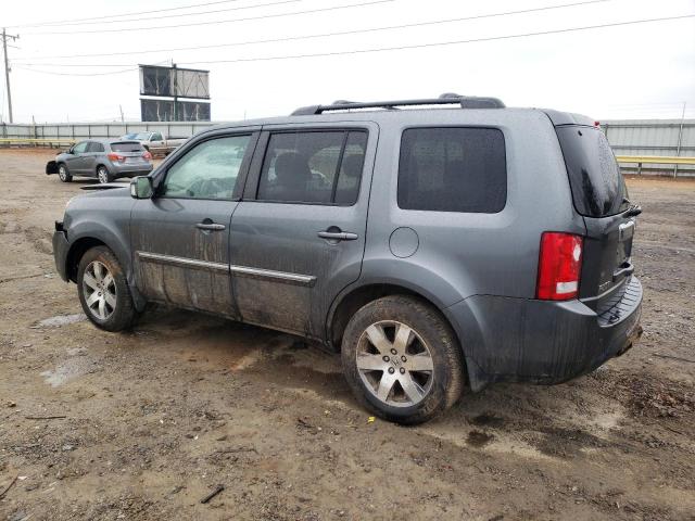 5FNYF4H90CB014188 - 2012 HONDA PILOT TOURING GRAY photo 2