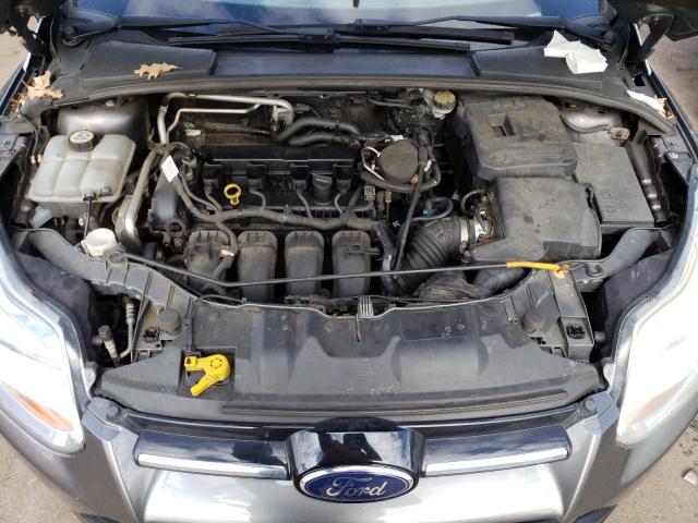 1FAHP3M23CL193359 - 2012 FORD FOCUS SEL GRAY photo 11