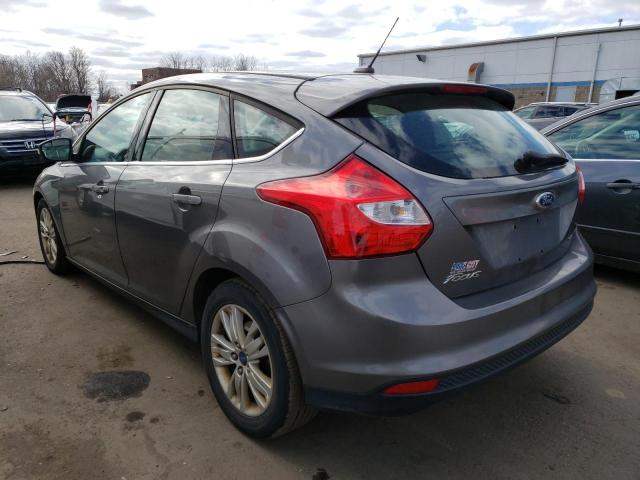 1FAHP3M23CL193359 - 2012 FORD FOCUS SEL GRAY photo 2