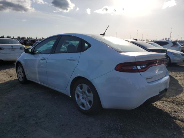 1C3CDFAA9GD752640 - 2016 DODGE DART SE WHITE photo 2