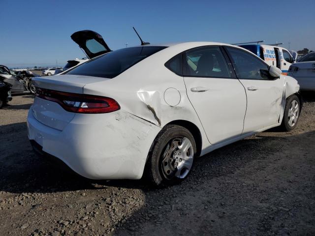 1C3CDFAA9GD752640 - 2016 DODGE DART SE WHITE photo 3