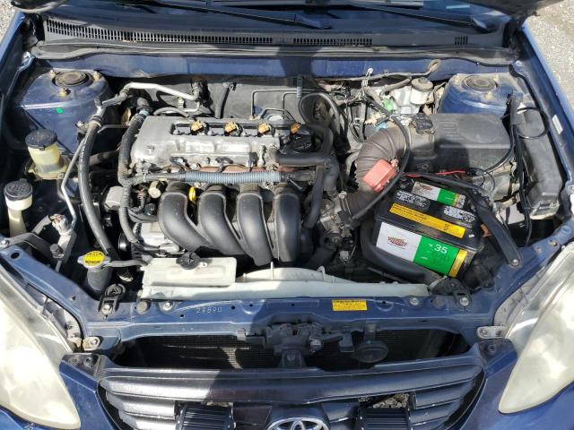 1NXBR32E44Z269377 - 2004 TOYOTA COROLLA CE BLUE photo 11