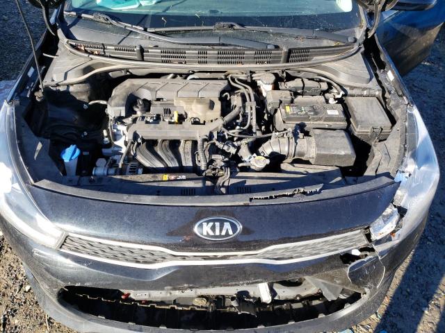 3KPA24AD4LE312924 - 2020 KIA RIO LX BLACK photo 11