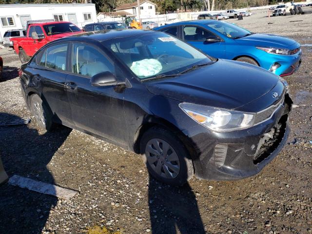 3KPA24AD4LE312924 - 2020 KIA RIO LX BLACK photo 4