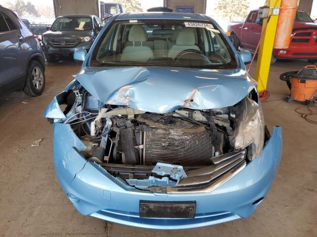 3N1CE2CPXEL424530 - 2014 NISSAN VERSA NOTE S BLUE photo 5