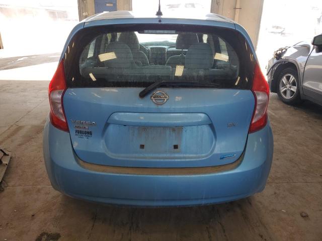 3N1CE2CPXEL424530 - 2014 NISSAN VERSA NOTE S BLUE photo 6