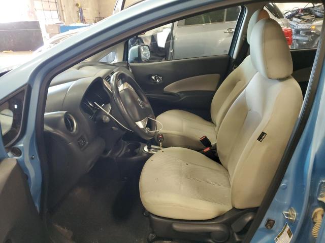 3N1CE2CPXEL424530 - 2014 NISSAN VERSA NOTE S BLUE photo 7