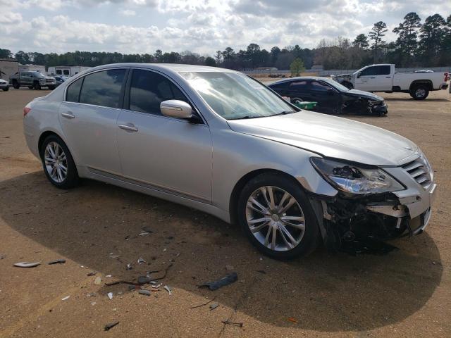 KMHGC4DF4BU132214 - 2011 HYUNDAI GENESIS 4.6L SILVER photo 4