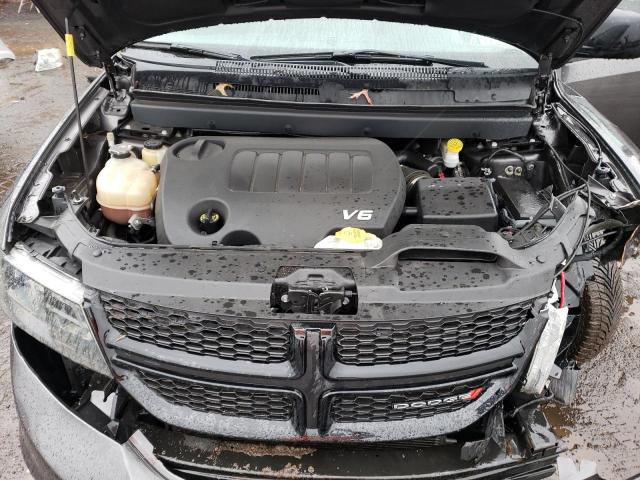 3C4PDDEG0JT477578 - 2018 DODGE JOURNEY GT GRAY photo 12