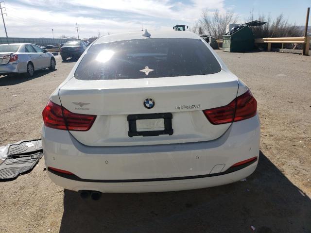 WBA4J1C50JBG78944 - 2018 BMW 4 SERIES GRAN COUPE WHITE photo 6