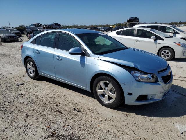 1G1PF5SC6C7215176 - 2012 CHEVROLET CRUZE LT BLUE photo 4