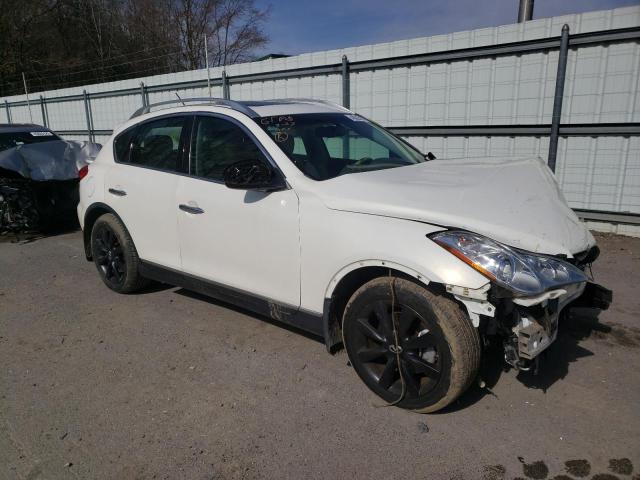 JN1AJ0HR3BM853186 - 2011 INFINITI EX35 BASE WHITE photo 4