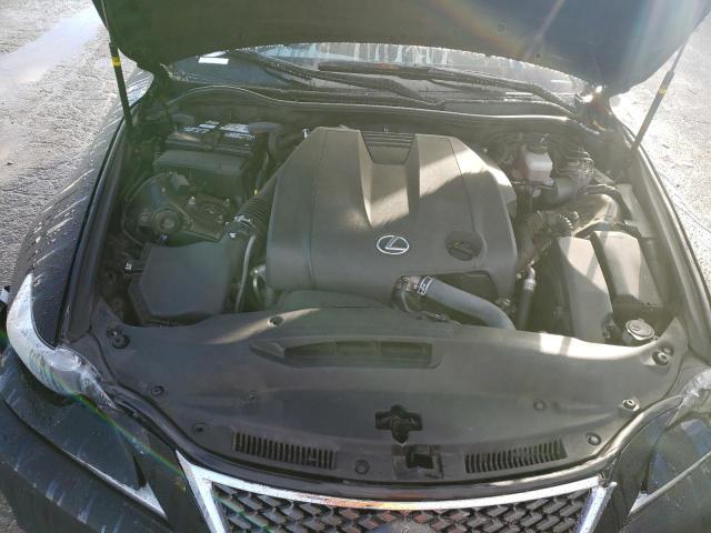 JTHBF1D25E5041516 - 2014 LEXUS IS 250 BLACK photo 11