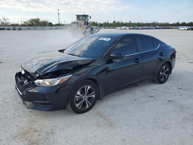 3N1AB8CV8LY276850 - 2020 NISSAN SENTRA SV BLACK photo 1