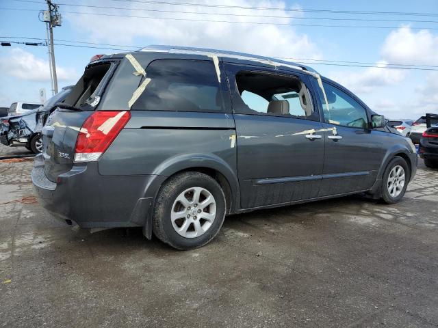 5N1BV28U48N114526 - 2008 NISSAN QUEST S GRAY photo 3