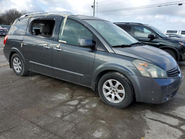 5N1BV28U48N114526 - 2008 NISSAN QUEST S GRAY photo 4