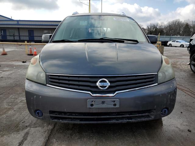 5N1BV28U48N114526 - 2008 NISSAN QUEST S GRAY photo 5