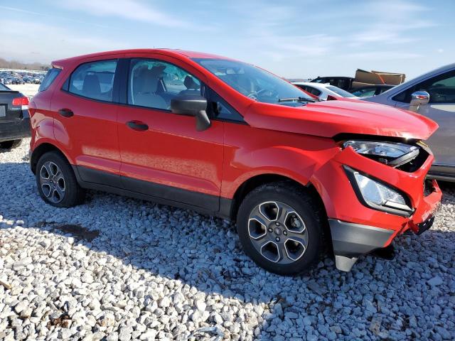 MAJ3S2FE8LC313974 - 2020 FORD ECOSPORT S RED photo 4