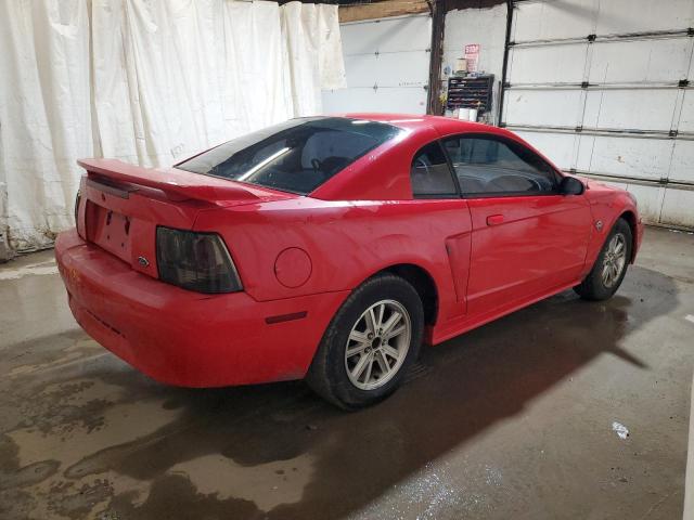 1FAFP40654F174849 - 2004 FORD MUSTANG RED photo 3