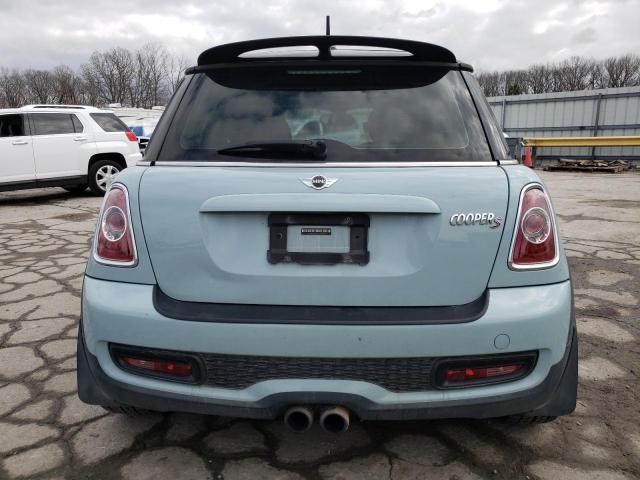 WMWSV3C56BTY23890 - 2011 MINI COOPER S BLUE photo 6