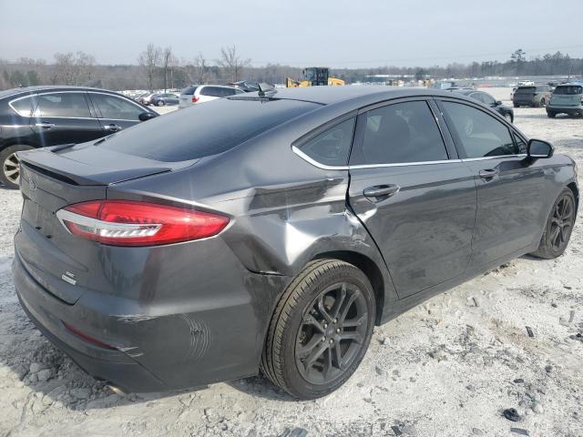 3FA6P0HD3KR250855 - 2019 FORD FUSION SE CHARCOAL photo 3