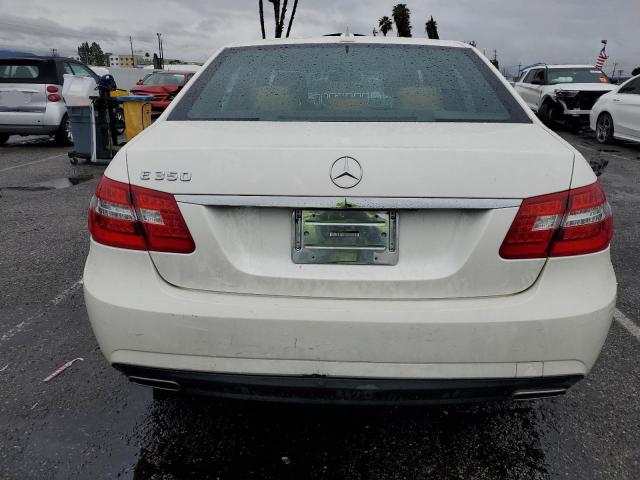 WDDHF5GB0BA453527 - 2011 MERCEDES-BENZ E 350 WHITE photo 6