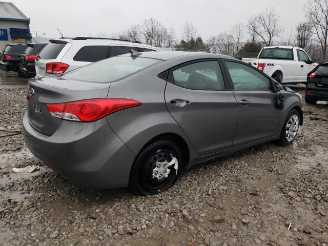 5NPDH4AE4DH160791 - 2013 HYUNDAI ELANTRA GLS GRAY photo 3