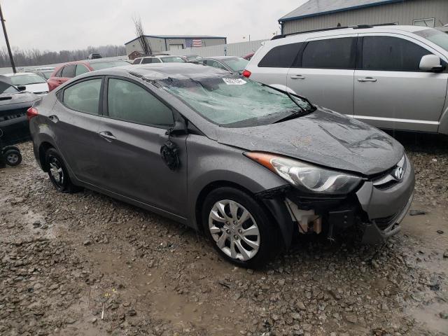 5NPDH4AE4DH160791 - 2013 HYUNDAI ELANTRA GLS GRAY photo 4