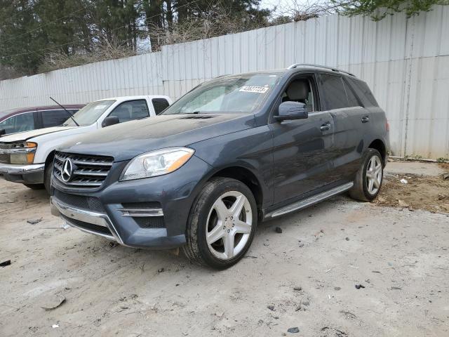 4JGDA7DB7DA162142 - 2013 MERCEDES-BENZ ML 550 4MA GRAY photo 1