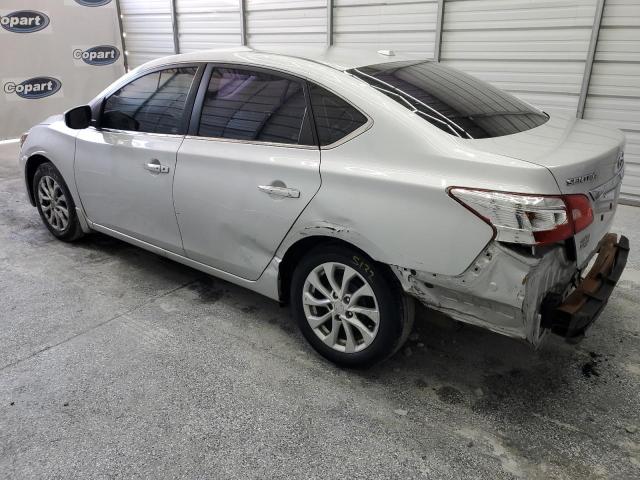 3N1AB7AP8JL625613 - 2018 NISSAN SENTRA S SILVER photo 2