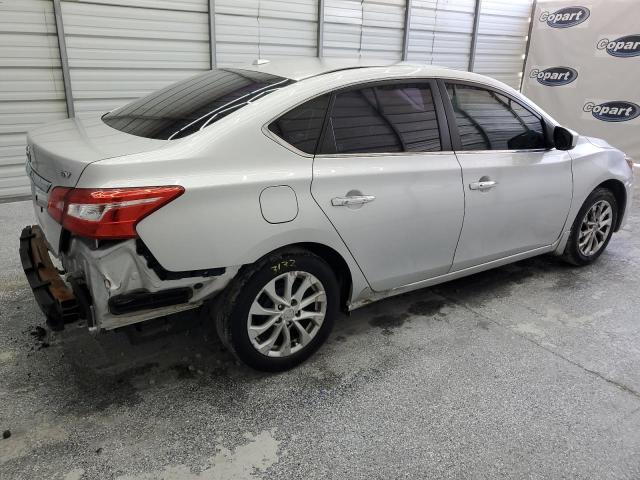 3N1AB7AP8JL625613 - 2018 NISSAN SENTRA S SILVER photo 3