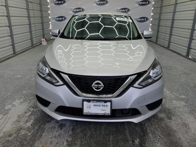 3N1AB7AP8JL625613 - 2018 NISSAN SENTRA S SILVER photo 5