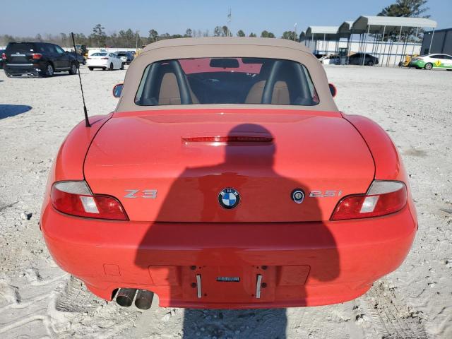 4USCN33462LM06679 - 2002 BMW Z3 2.5 RED photo 6