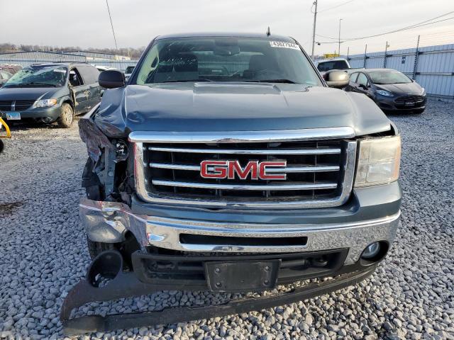 3GTP2VE74DG280759 - 2013 GMC SIERRA K1500 SLE TEAL photo 5