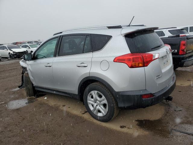 2T3BFREV0FW358882 - 2015 TOYOTA RAV4 LE SILVER photo 2