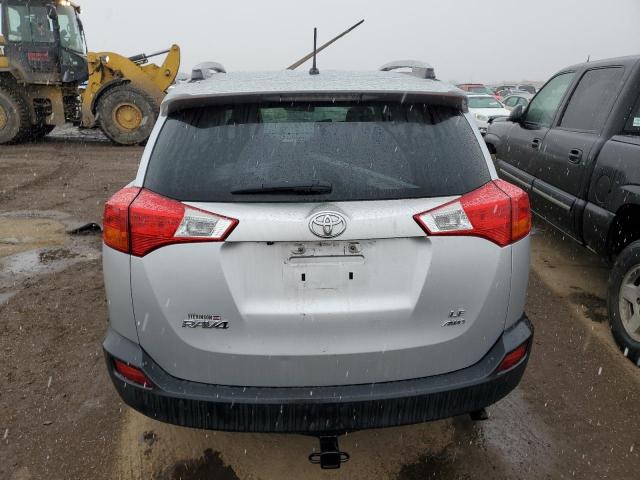 2T3BFREV0FW358882 - 2015 TOYOTA RAV4 LE SILVER photo 6