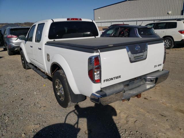 1N6AD0FV9CC419511 - 2012 NISSAN FRONTIER SV WHITE photo 2