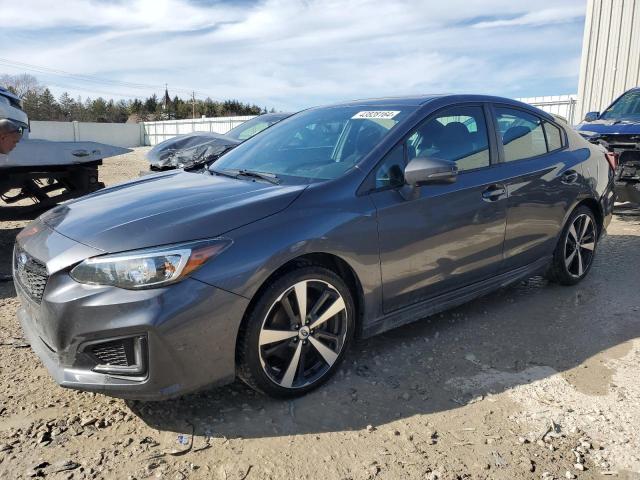 4S3GKAM67J3614492 - 2018 SUBARU IMPREZA SPORT GRAY photo 1