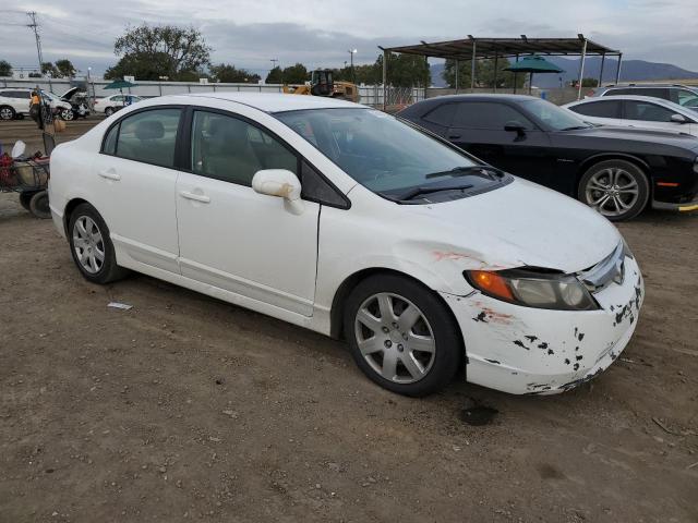 1HGFA165X6L140758 - 2006 HONDA CIVIC LX WHITE photo 4