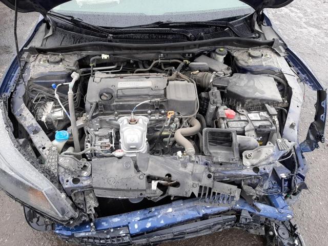 1HGCR2F30FA075804 - 2015 HONDA ACCORD LX BLUE photo 11