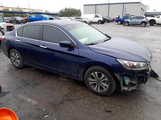 1HGCR2F30FA075804 - 2015 HONDA ACCORD LX BLUE photo 4