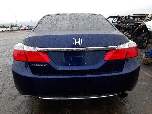 1HGCR2F30FA075804 - 2015 HONDA ACCORD LX BLUE photo 6