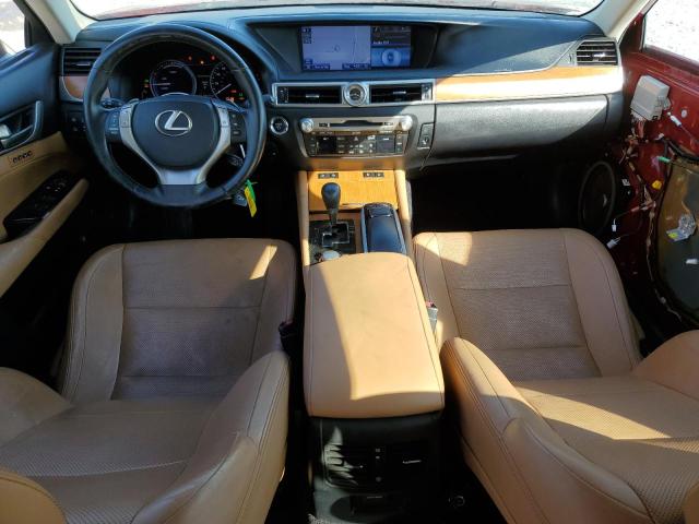 JTHBS1BL3D5003028 - 2013 LEXUS GS 450H RED photo 8